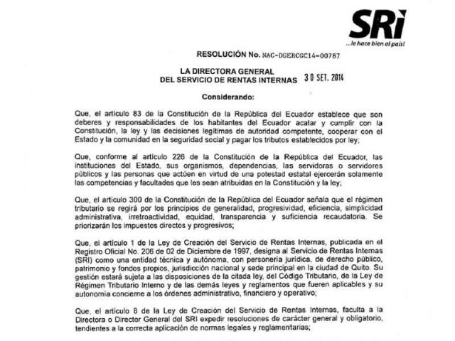 Porcentajes de Retención